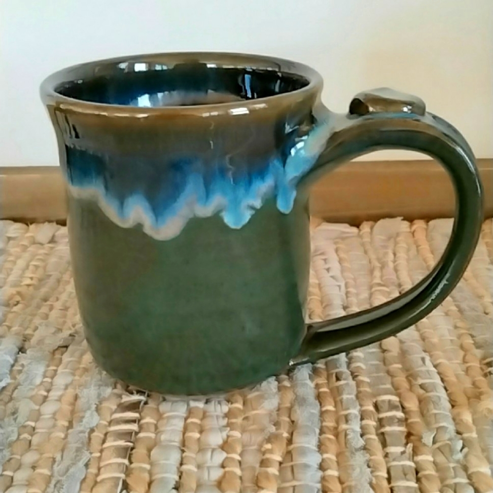 Hand Crafted Pottery Glazed Coffee Mug